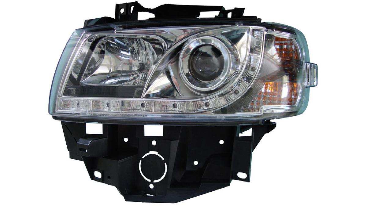 Set+de+phares+look-diurnes+sur+mesure+pour+Volkswagen+Transporter+T4+%27GP%27+1996-2003+-+Chrom%C3%A9